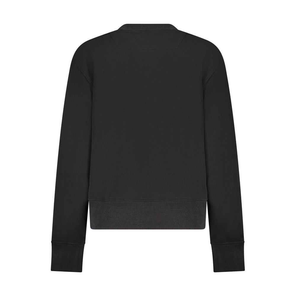 Guess Jeans – Schwarzer Baumwollpullover für Damen