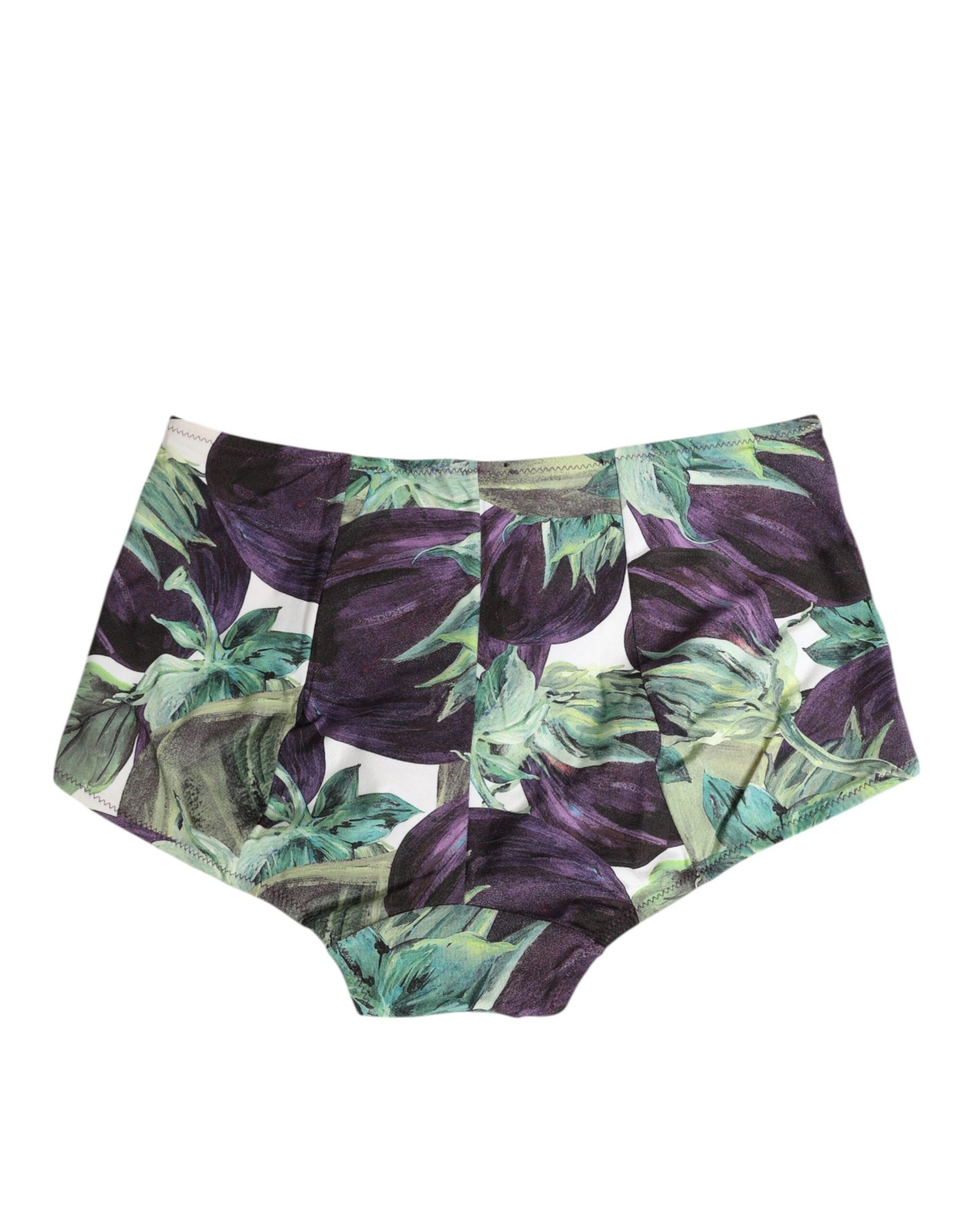 Culotte taille haute à imprimé aubergine Dolce & Gabbana