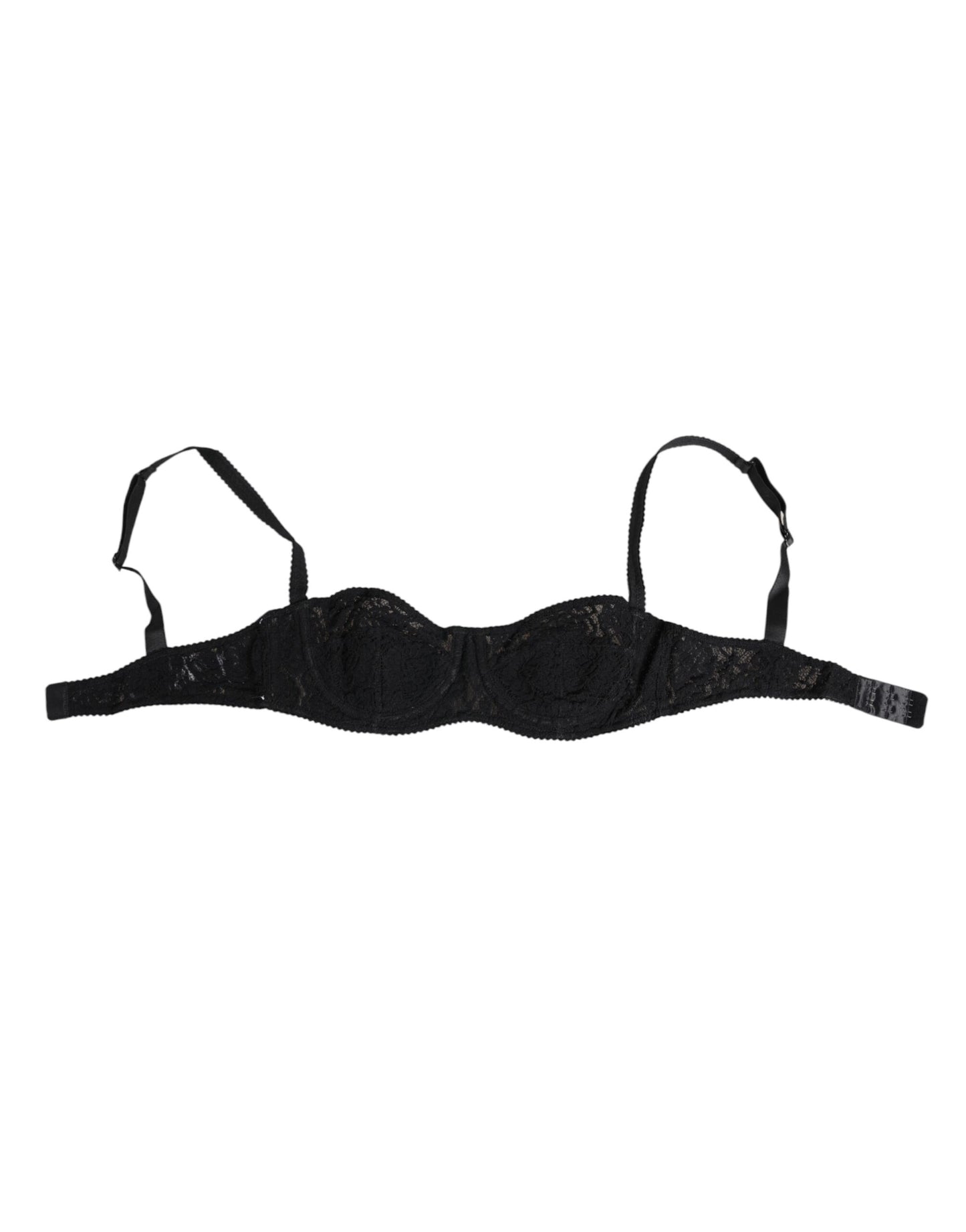 Soutien-gorge à armatures en dentelle noire Dolce & Gabbana Lingerie Sous-vêtements