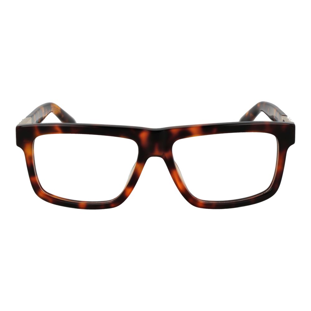 GCDS Braune optische Unisex-Brillen
