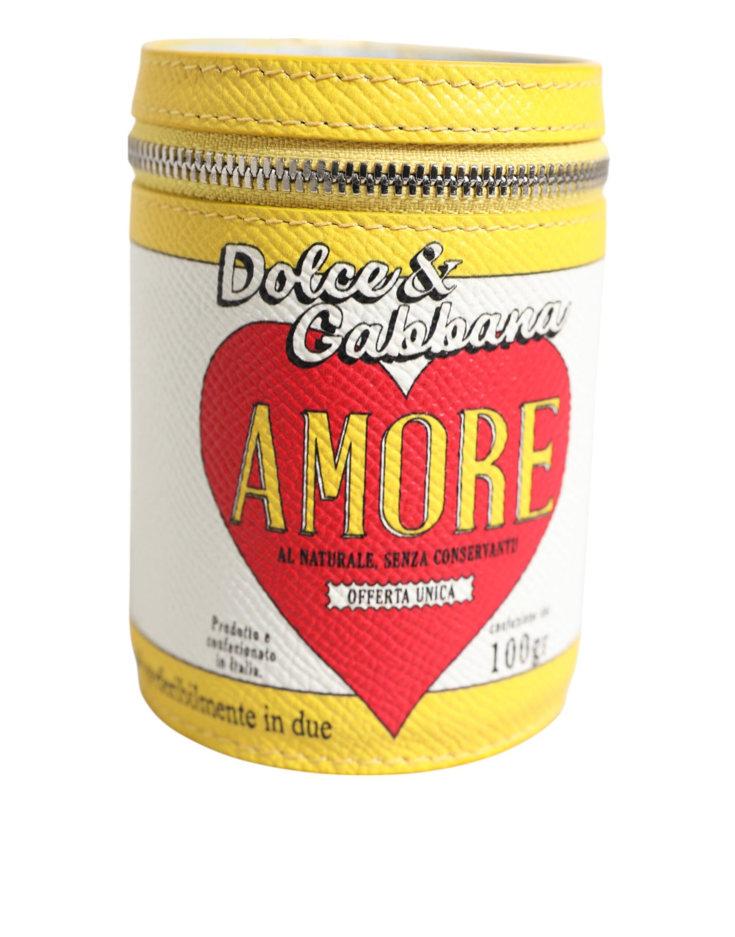 Porte-clés porte-monnaie en cuir multicolore Dolce & Gabbana Amore