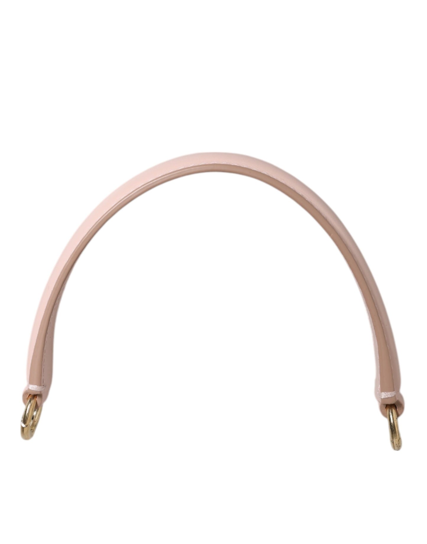 Dolce & Gabbana Riemen Rosa Leder Gold Ton Big Bag Griff Schultergurt