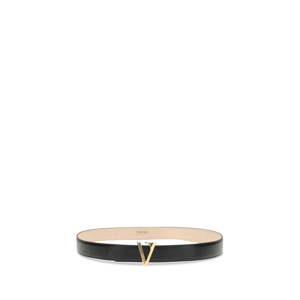 Versace – V-Gürtel aus Kalbsleder