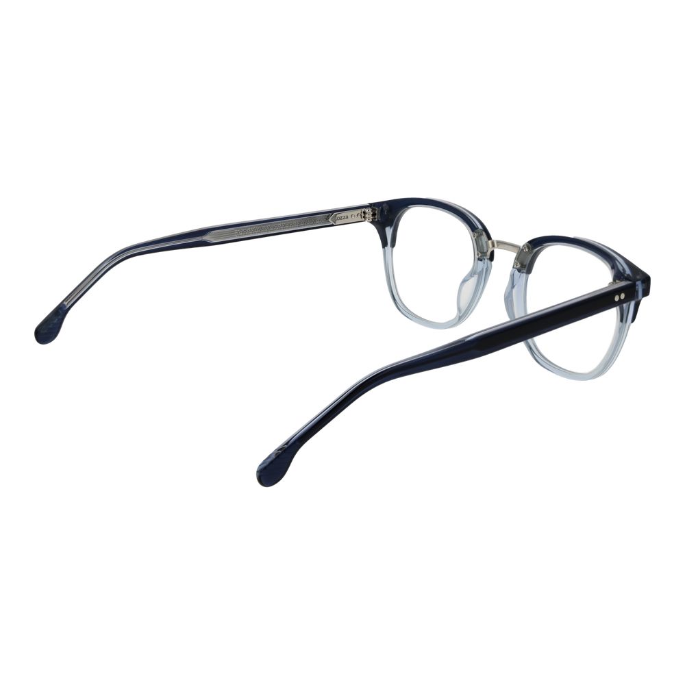 Montures optiques unisexes bleues Lozza