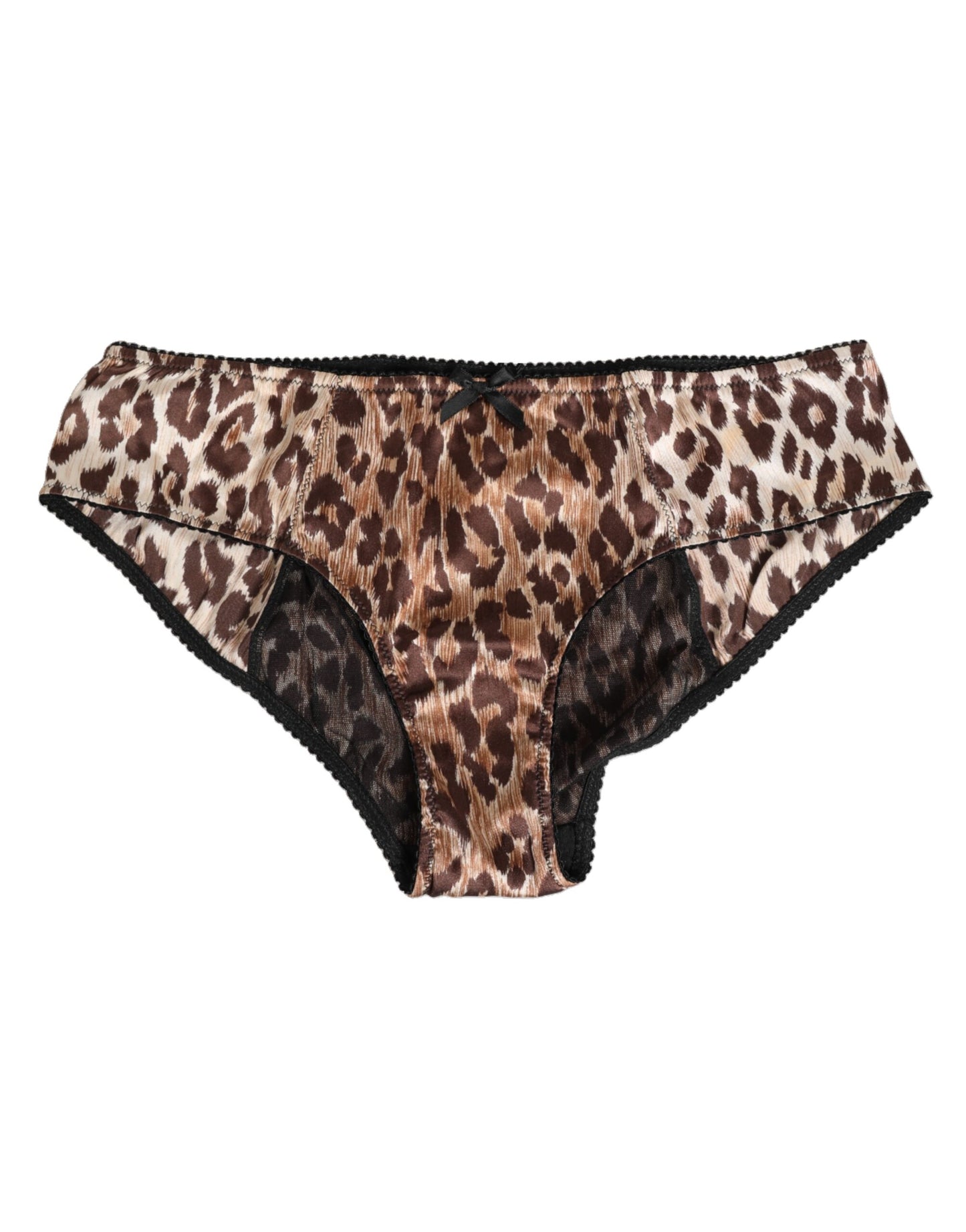 Culotte gainante à imprimé léopard multicolore Dolce & Gabbana