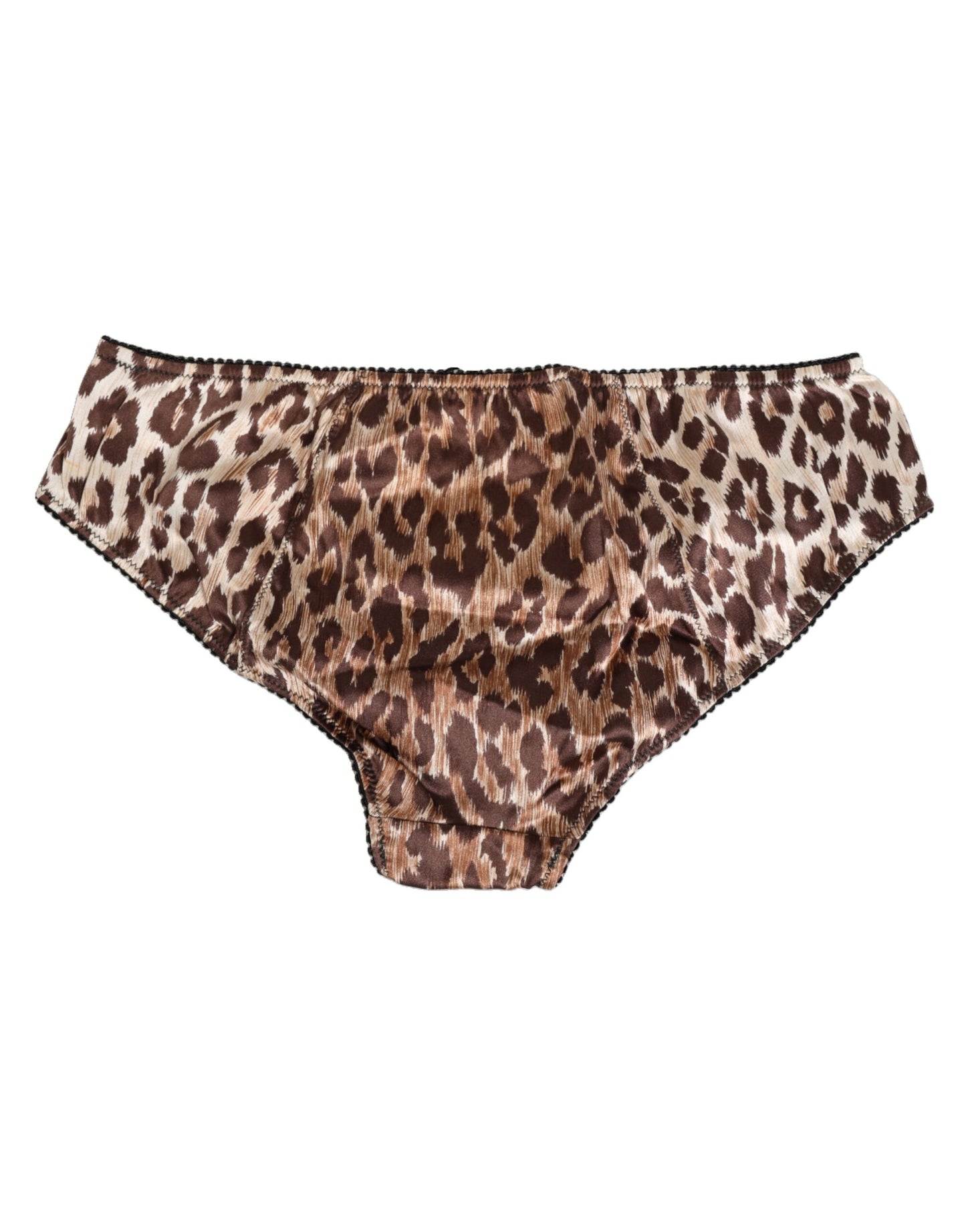 Culotte gainante à imprimé léopard multicolore Dolce & Gabbana