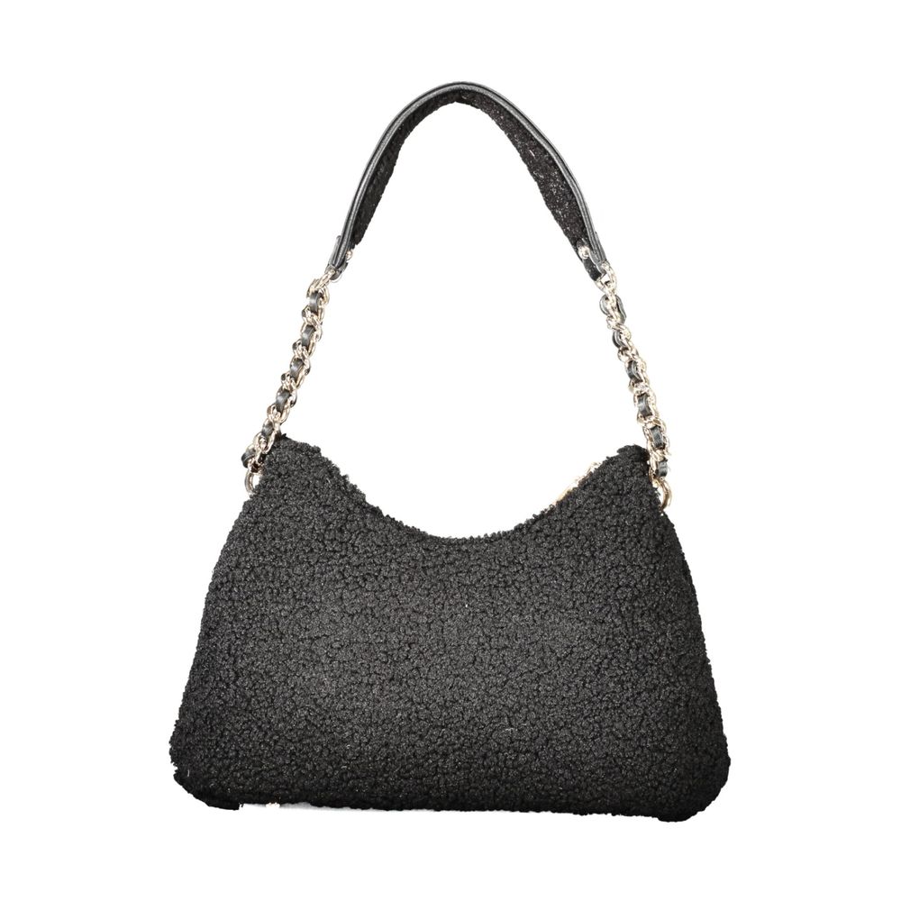 Guess Jeans – Schwarze Polyester-Handtasche