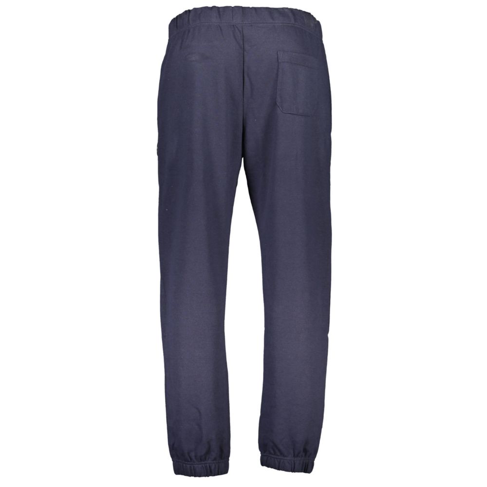 Gianmarco Venturi Blu Cotton Men Trackpant
