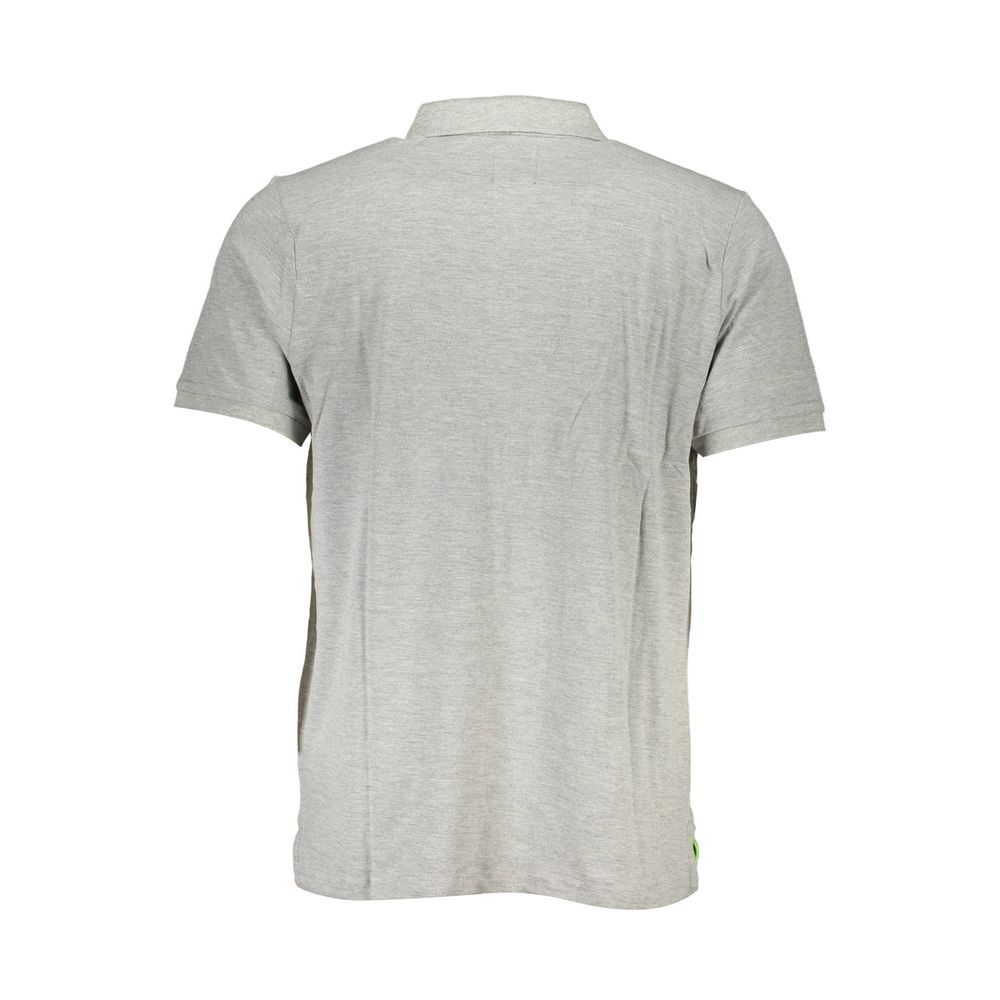 Gianmarco Venturi Grigio Cotton Men Polo