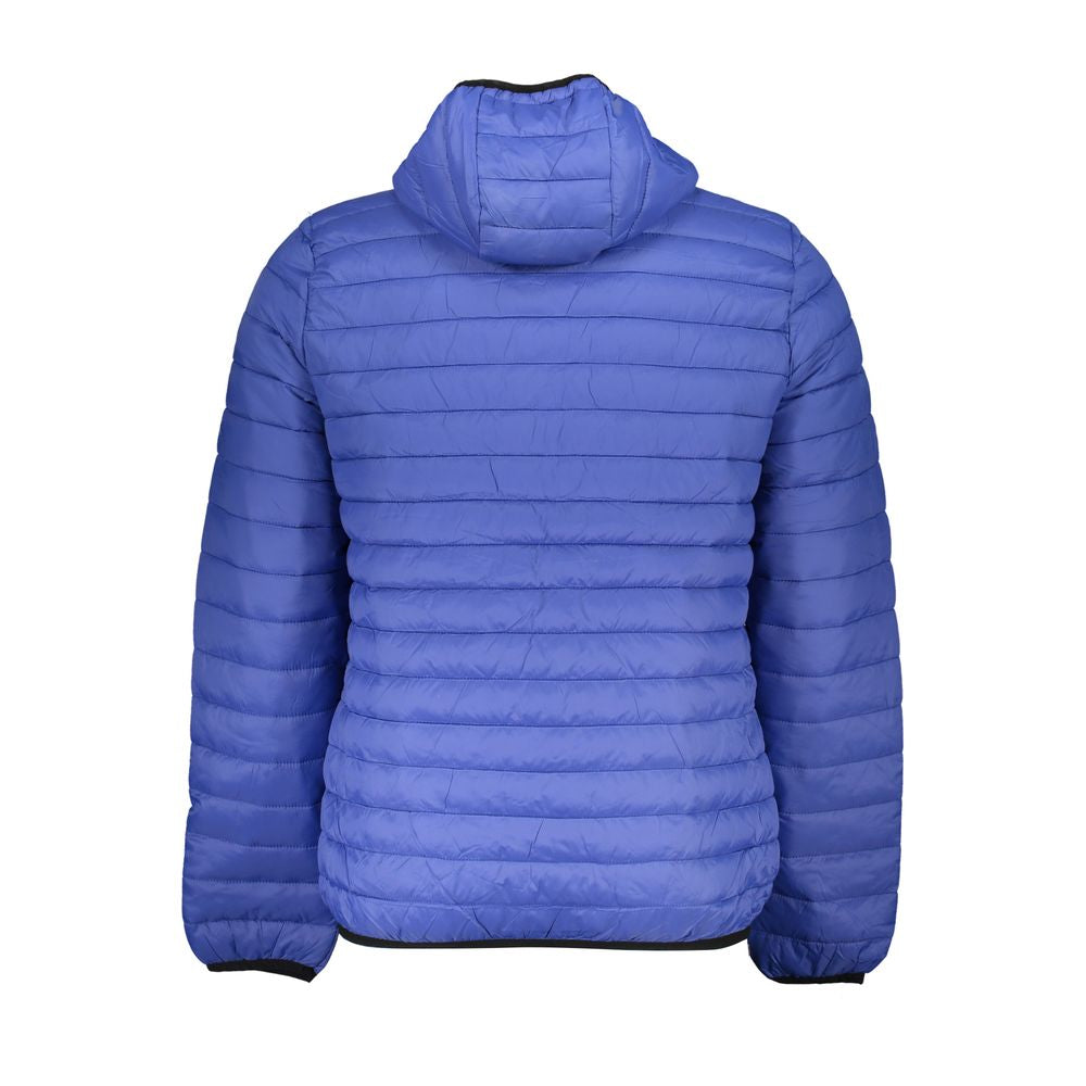 Gianmarco Venturi Blu Poliammide Men's Jacket