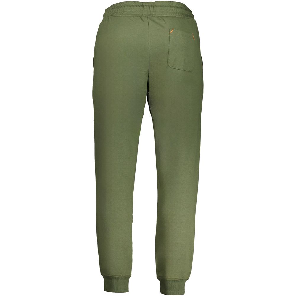 Gianmarco Venturi Verde Cotton Men's Tracksuit Pants