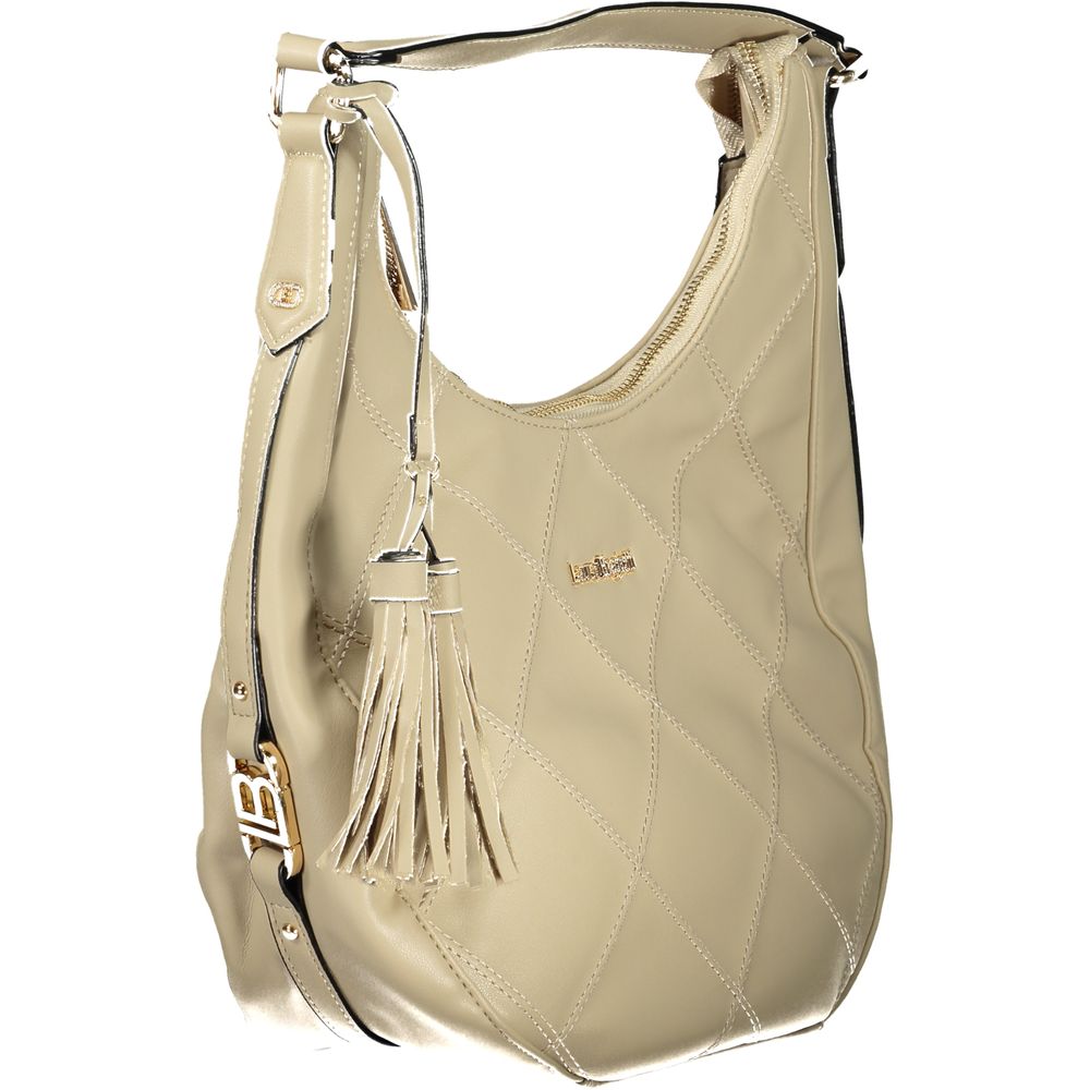 Laura Biagiotti Beige PVC Women's Handbag