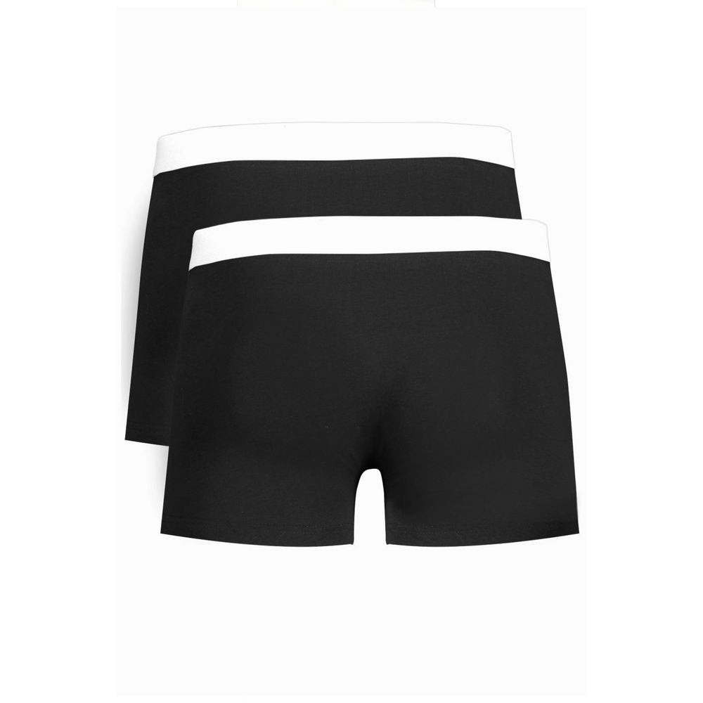 Trussardi Black Cotton Men's Boxer Briefs