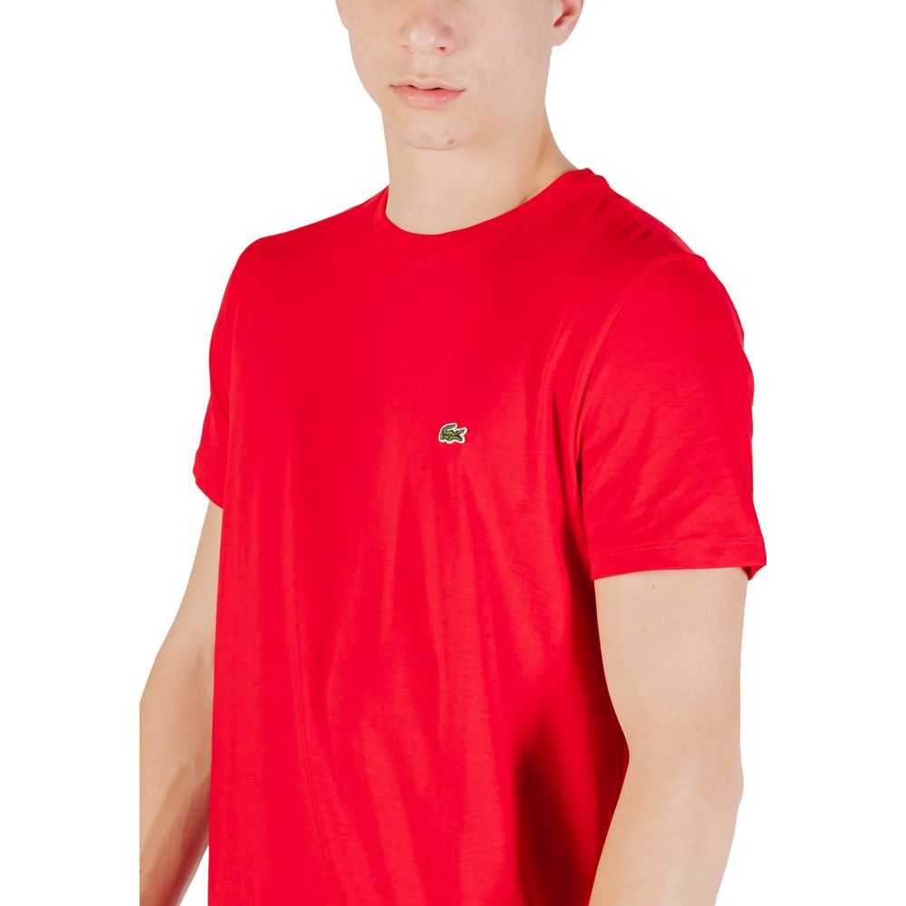 Lacoste Red Cotton Clothing