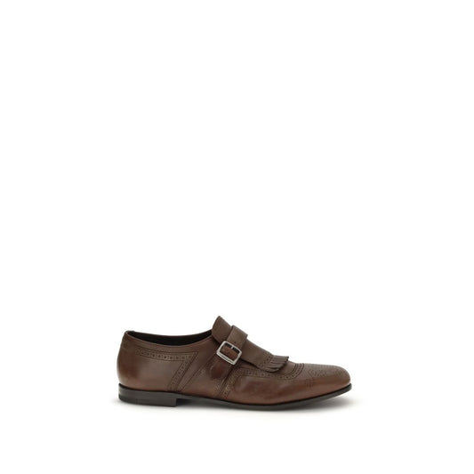 Church's Brown Rubber Slip-On Loafers