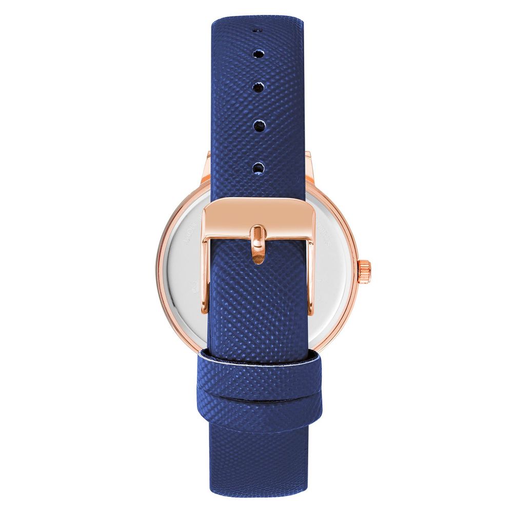 Juicy Couture Blue Plastic Dress Watch