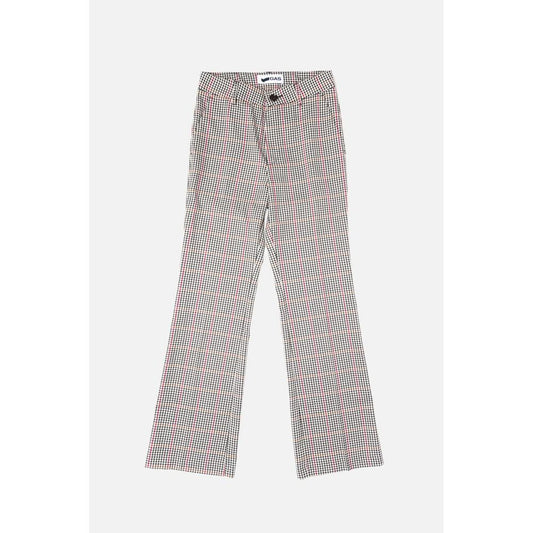 Gas Black Polyester Casual Pants