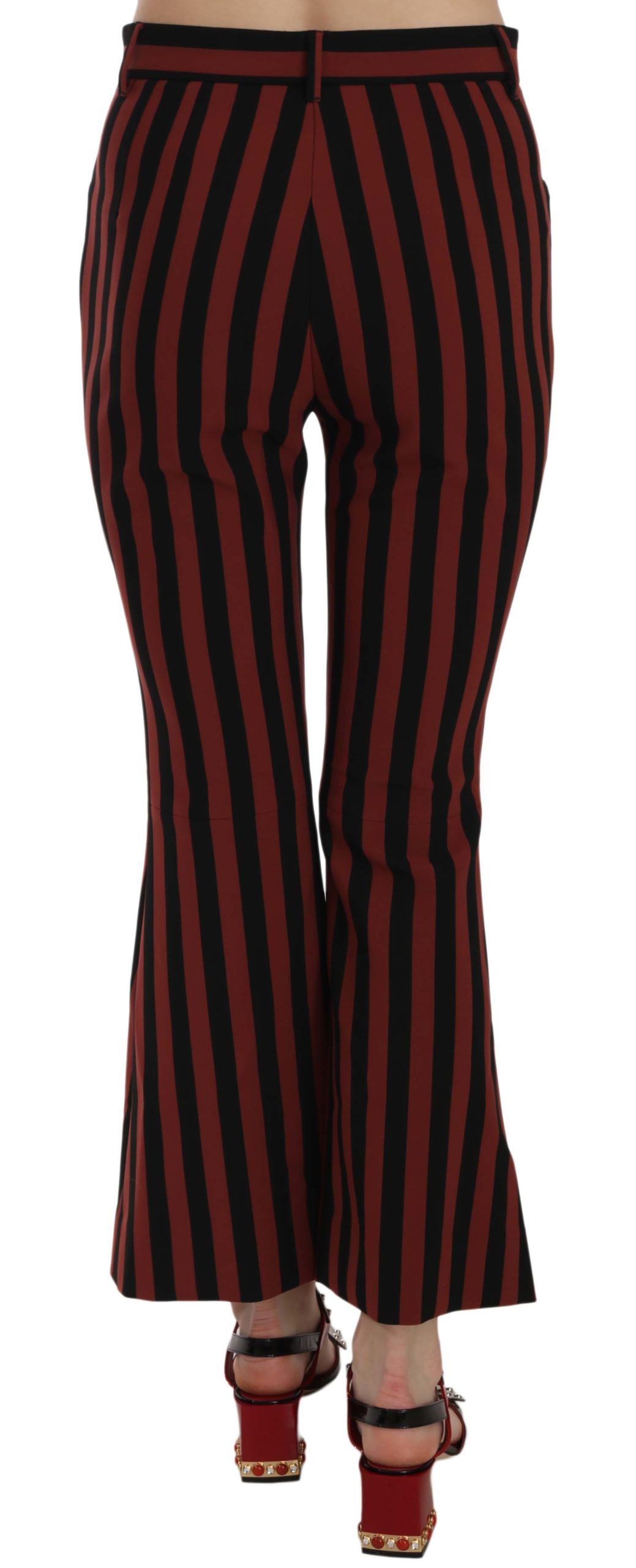 Pantalon évasé court élégant Dolce &amp; Gabbana