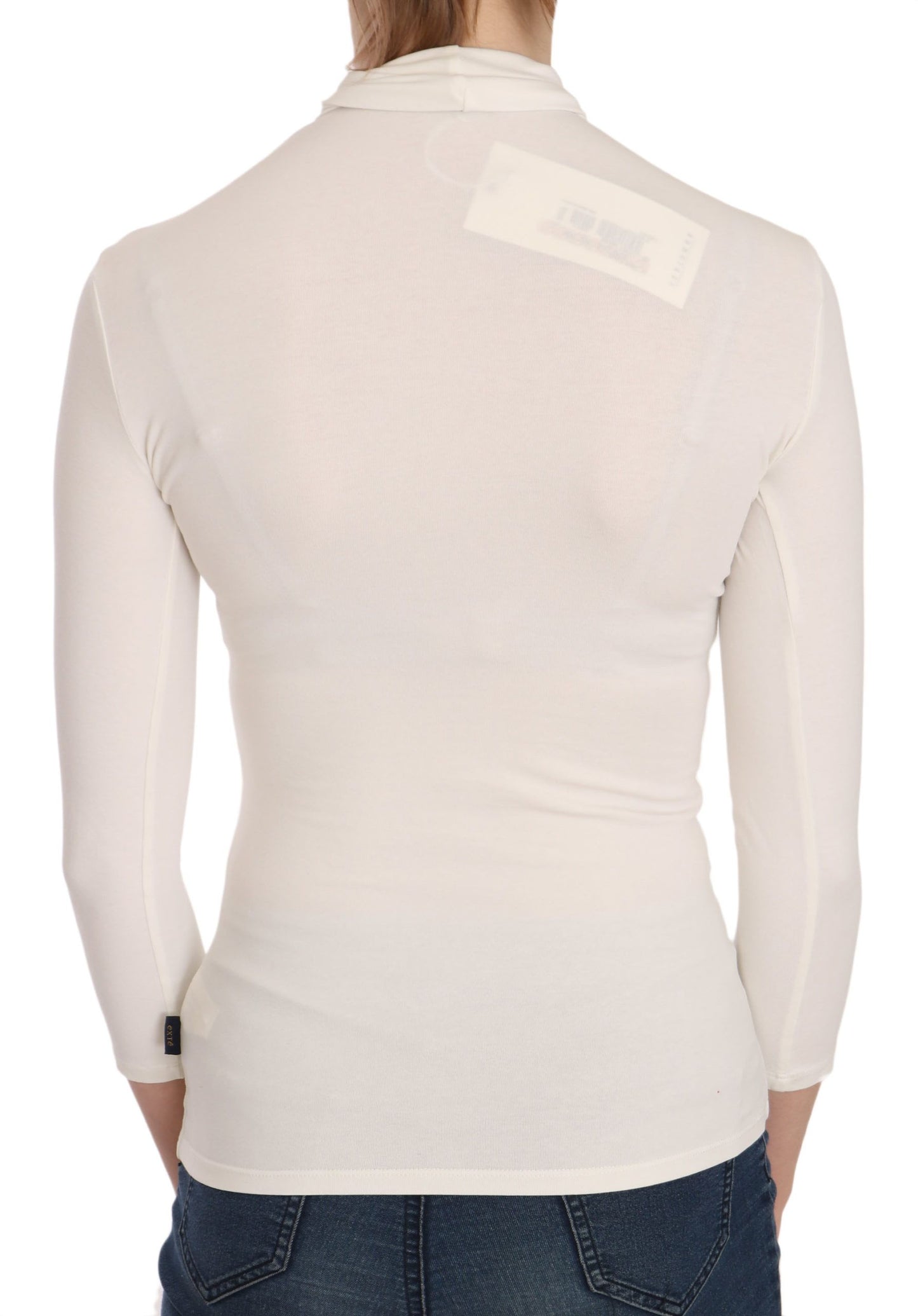 Bluse mit Rundhalsausschnitt und „It Is Not A Frame Up!“-Print