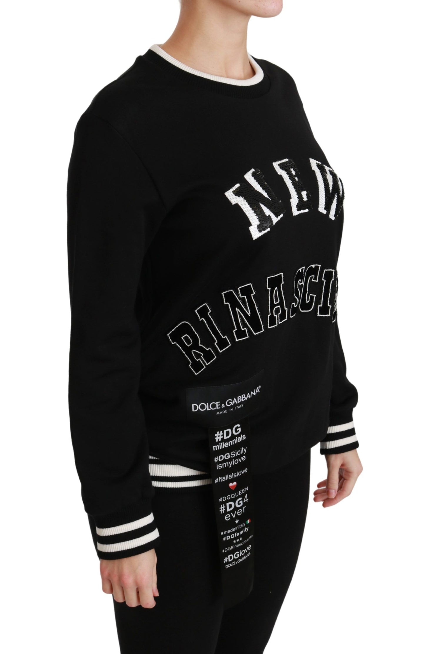 Pull Dolce &amp; Gabbana Rinascimento #DGmillennials noir