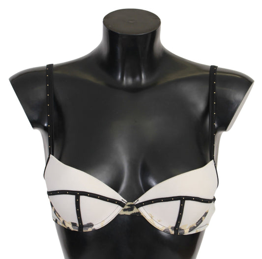 Soutien-gorge push-up Just Cavalli en polyester et élasthanne blanc