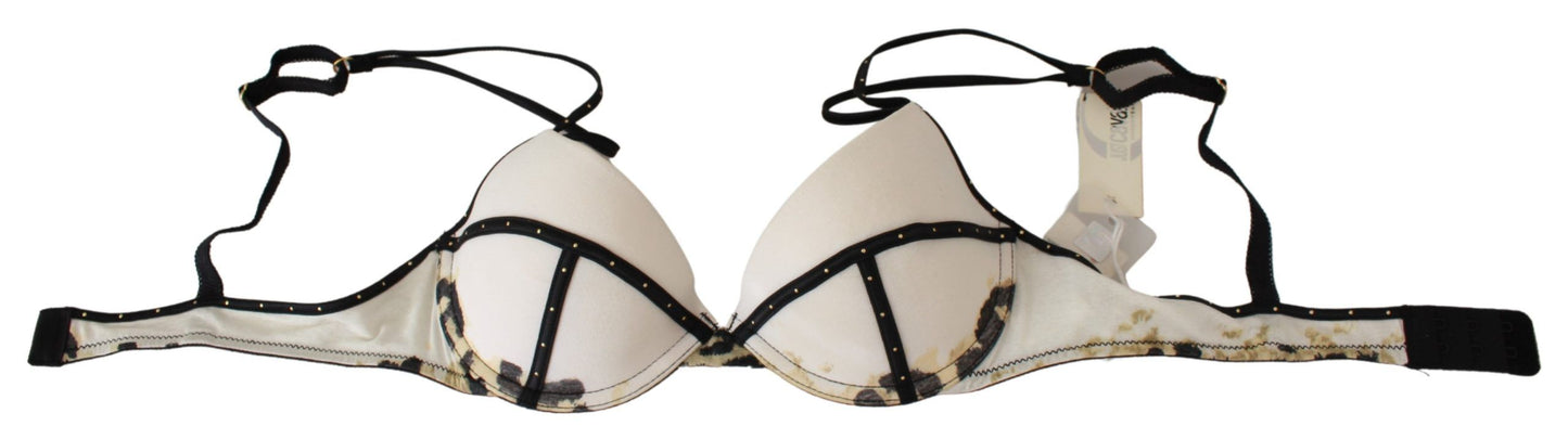 Soutien-gorge push-up Just Cavalli en polyester et élasthanne blanc