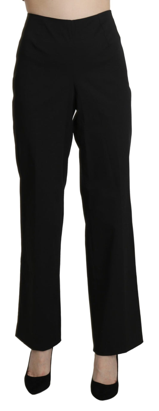 Pantalon droit taille haute noir BENCIVENGA