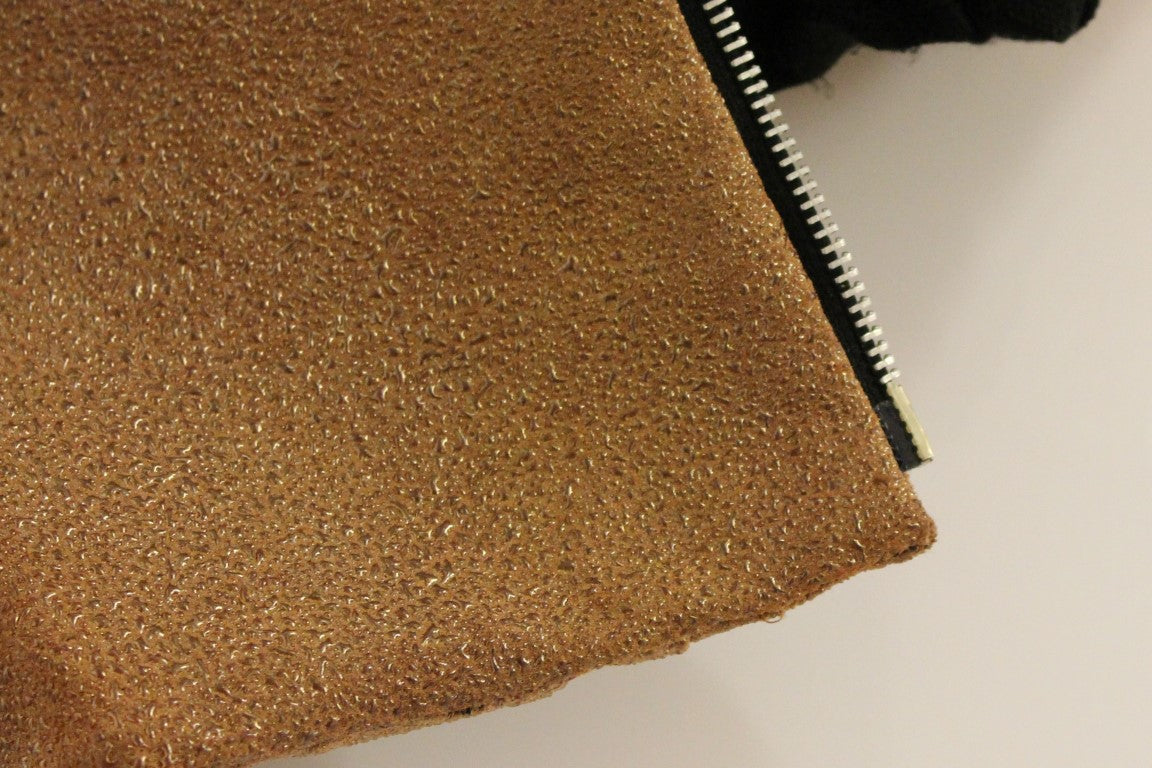 La Maison du Couturier Veste en cuir marron