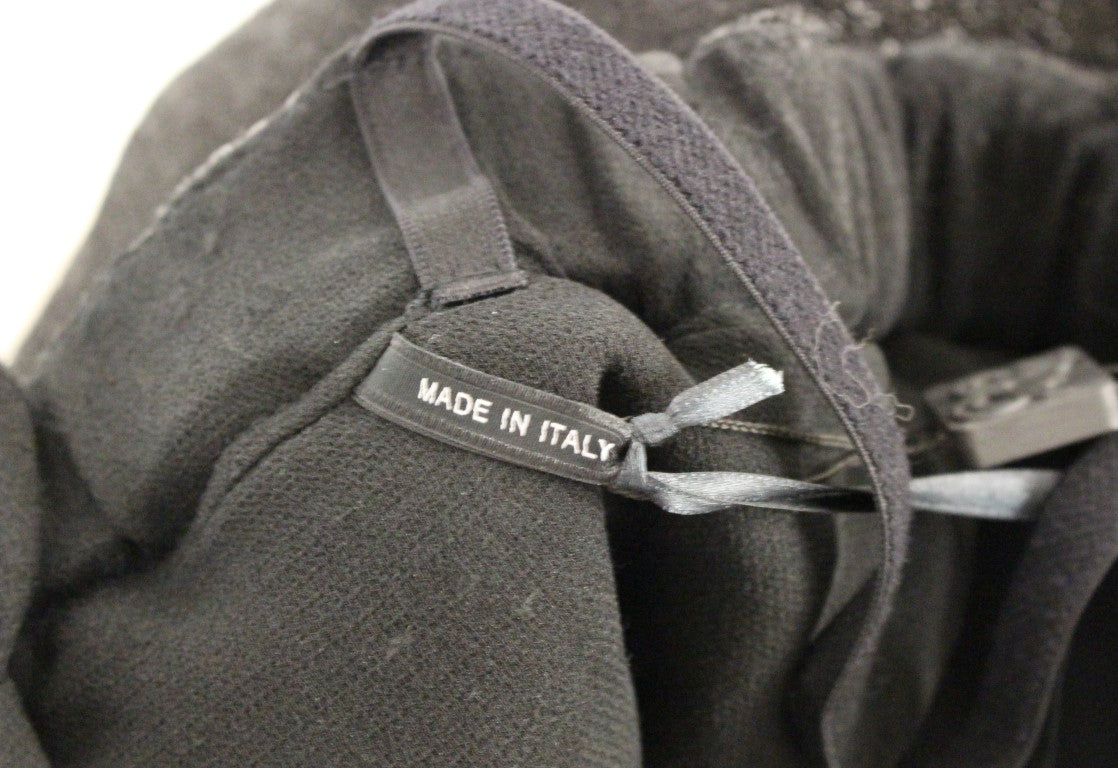 La Maison du Couturier Combinaison en cuir noir