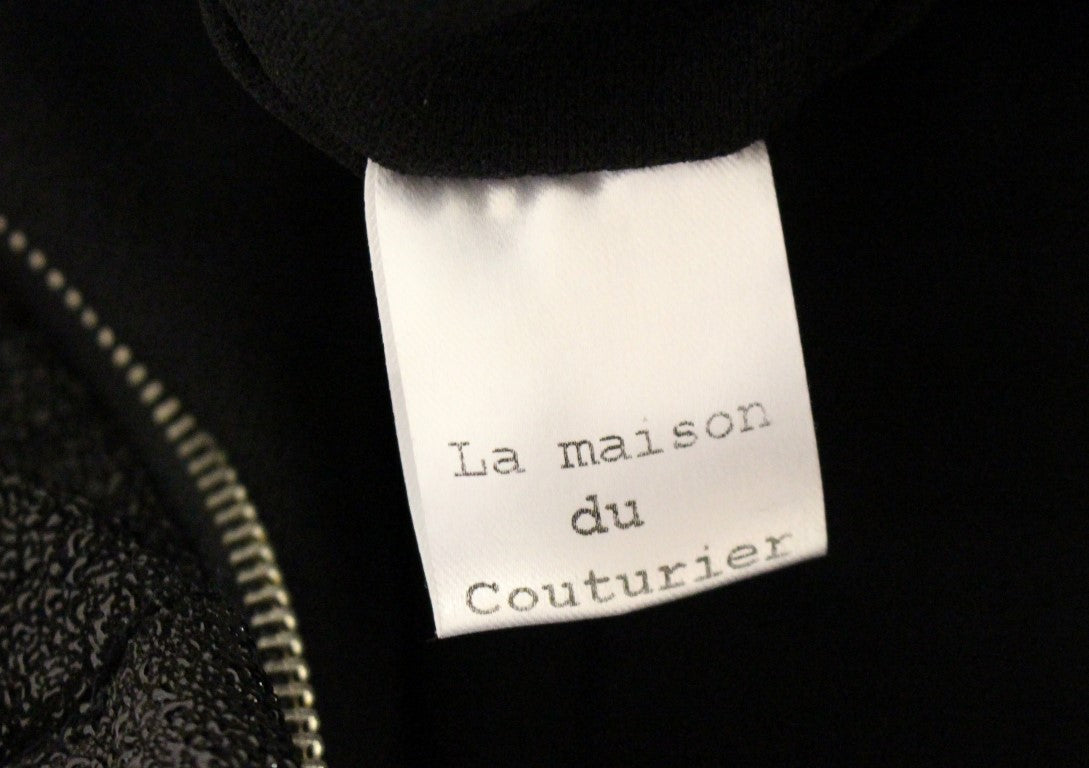 La Maison du Couturier Combinaison en cuir noir
