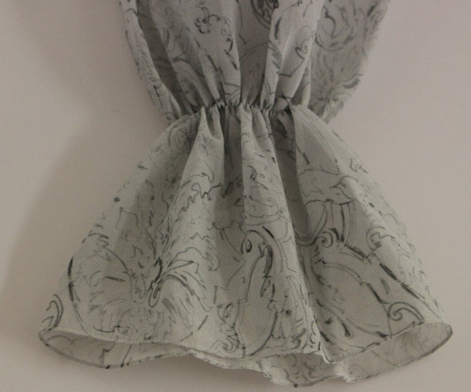 Vika Gazinskaya Tunique chemisier en coton bleu