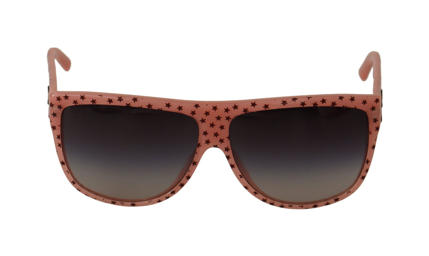 Lunettes de soleil Dolce &amp; Gabbana à monture en acétate et étoiles marron pour femme