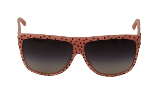 Lunettes de soleil Dolce &amp; Gabbana à monture en acétate et étoiles marron pour femme