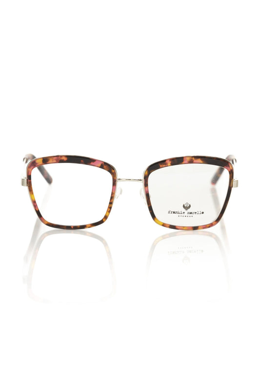 Frankie Morello Rot Metallic Damenbrille