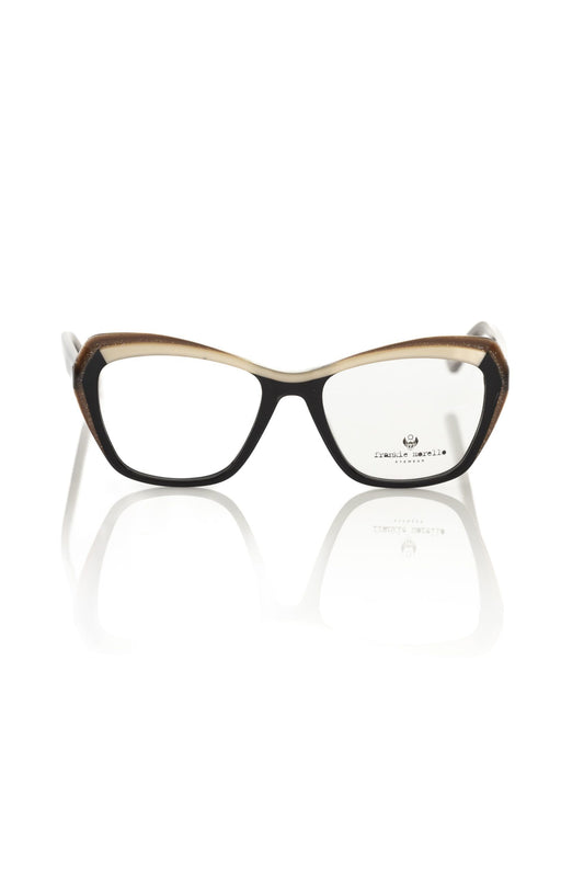 Frankie Morello Schwarze Acetat-Damenfassung
