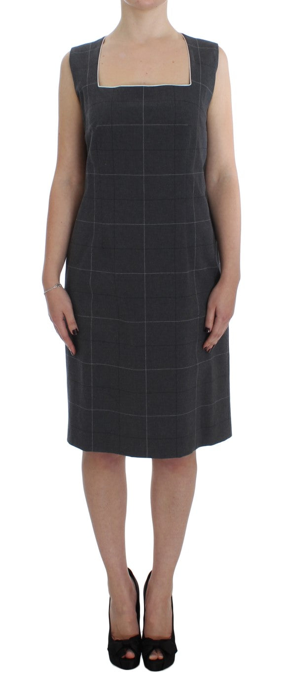 Ensemble tailleur fourreau extensible gris BENCIVENGA