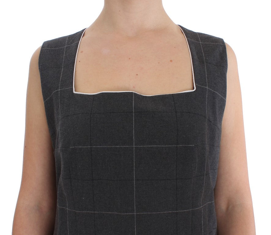 Ensemble tailleur fourreau extensible gris BENCIVENGA