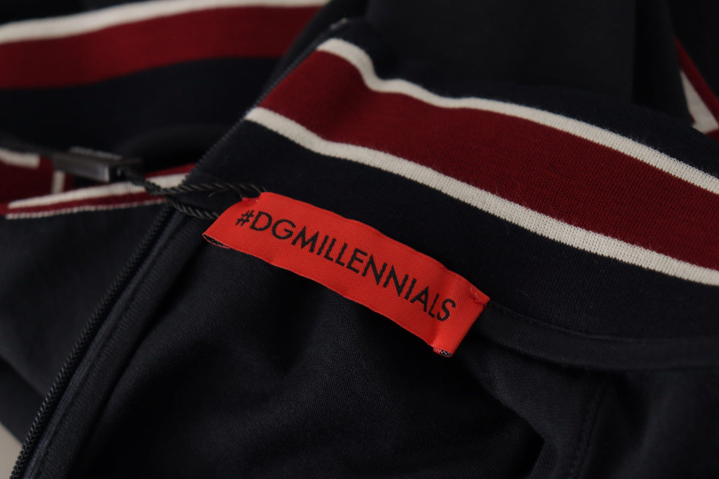 T-shirt noir Dolce &amp; Gabbana #DGMillennials 100 % coton