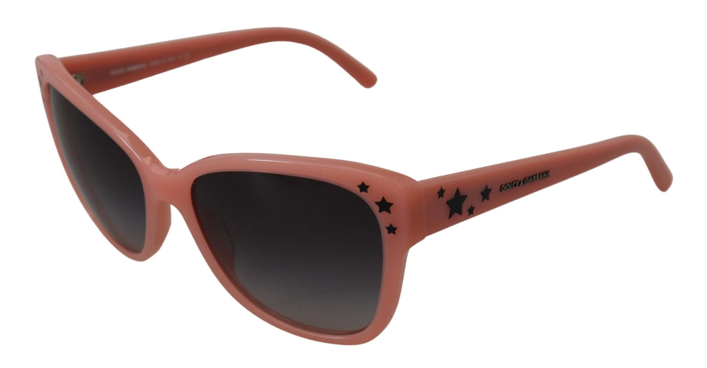 Lunettes de soleil Dolce &amp; Gabbana DG4124 à monture en acétate rose et étoiles