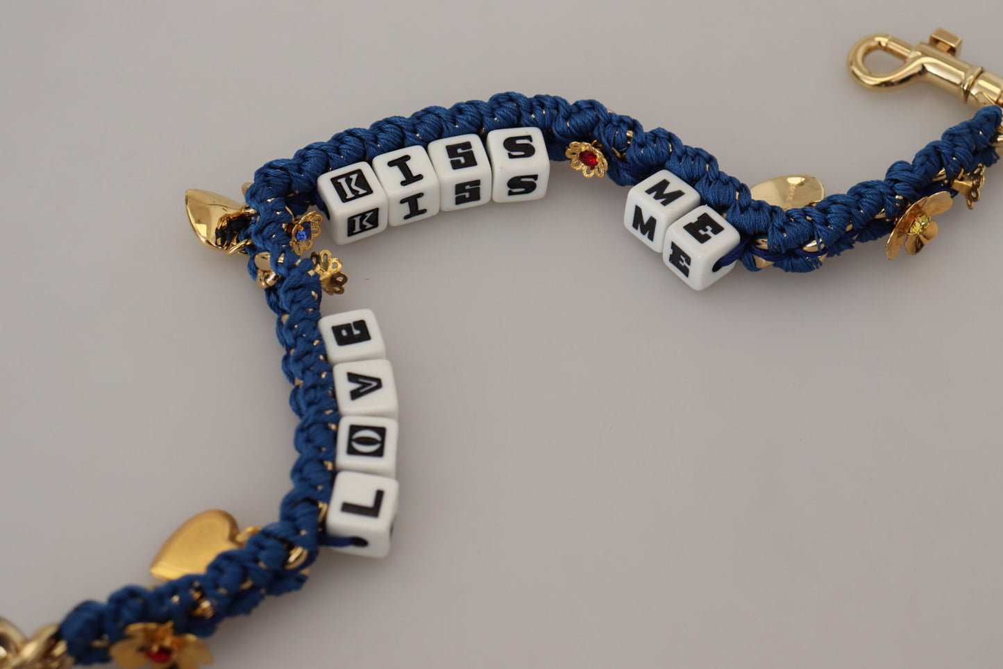 Dolce &amp; Gabbana – Mehrfarbig verzierter Schultergurt für Taschen