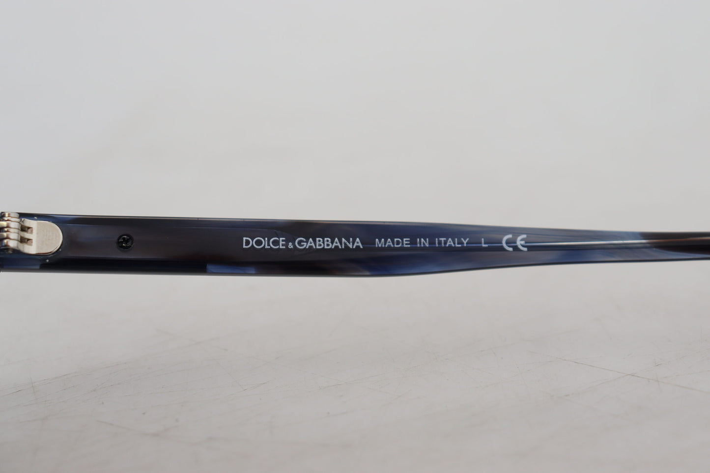 Lunettes de soleil à monture intégrale en acétate bleu Dolce &amp; Gabbana DG4288