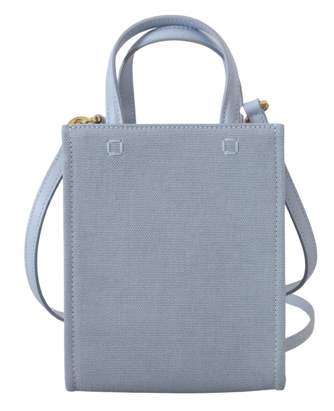 Givenchy – Vertikale Cloud-Mini-Umhängetasche aus beschichtetem Canvas in Blau