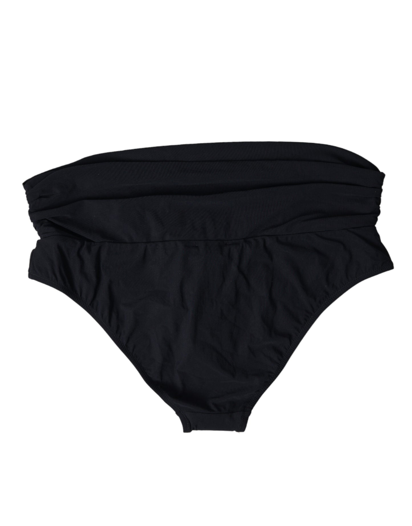 Maillot de bain Dolce &amp; Gabbana en nylon extensible noir avec bas de bikini