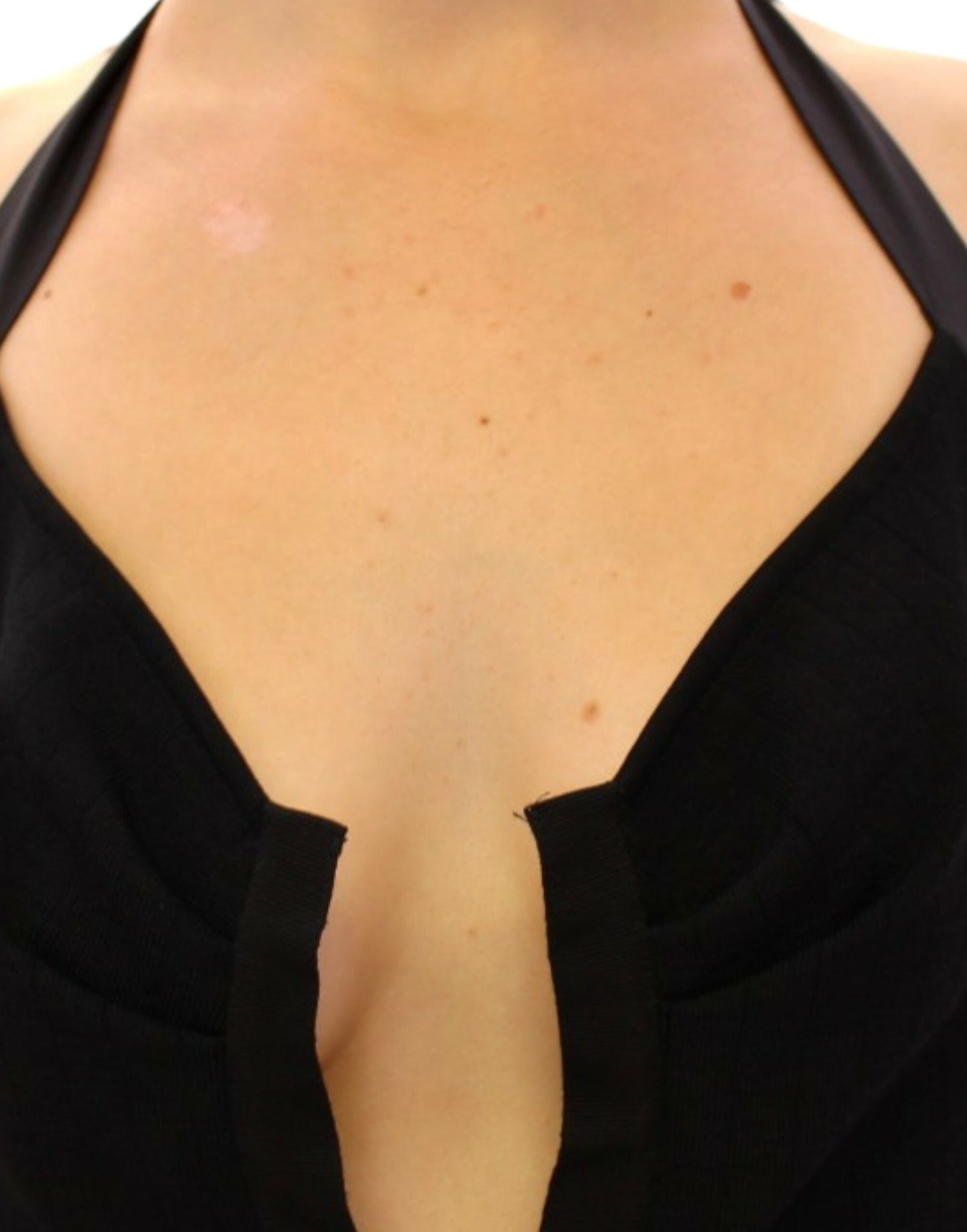 Dolce &amp; Gabbana – Mehrfarbiges Neckholder-Kleid mit Blumenmuster