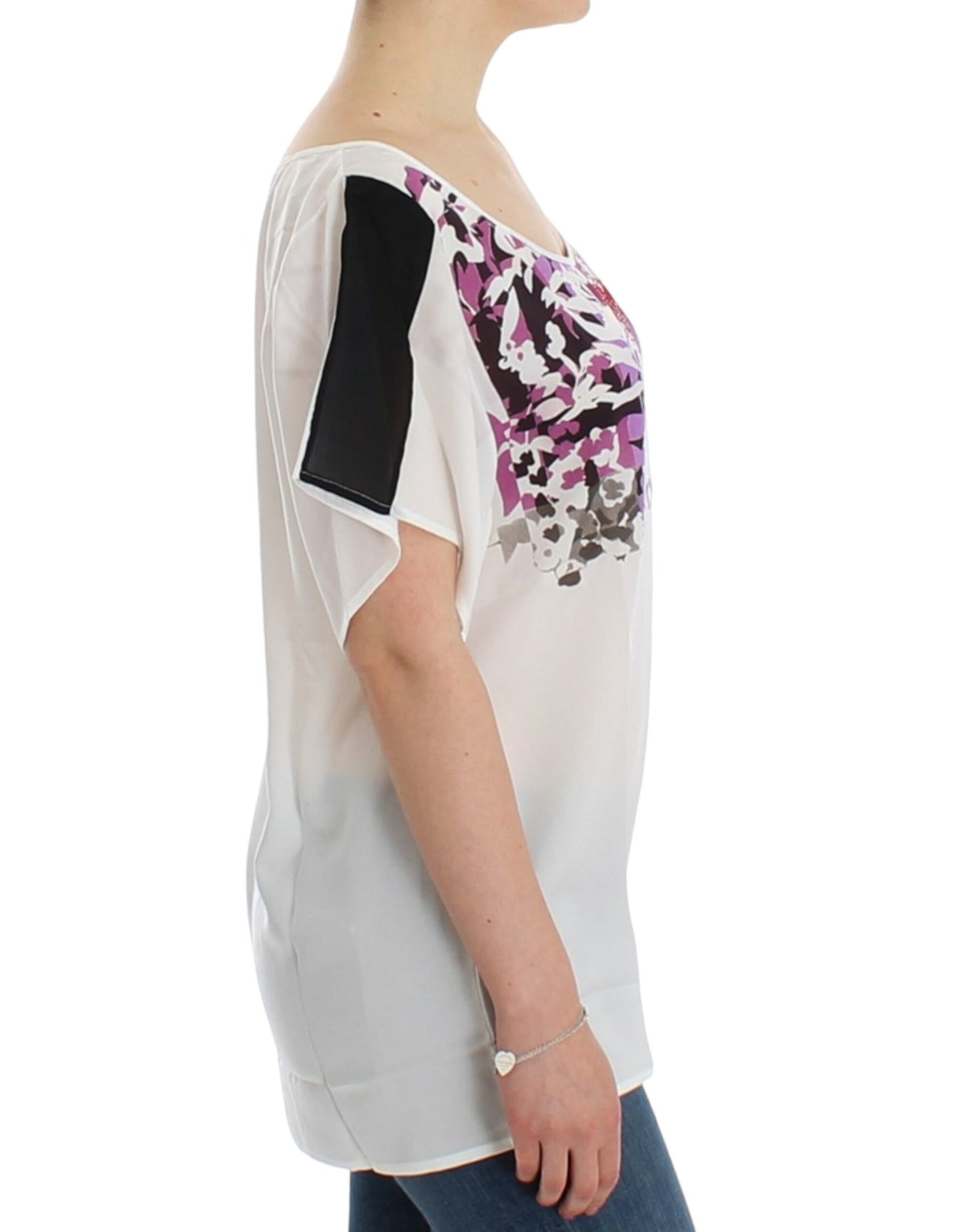Chemisier imprimé à motif Costume National White