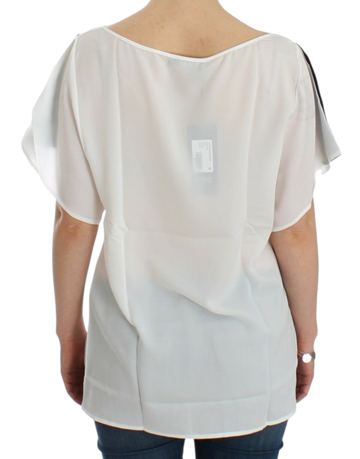 Chemisier imprimé à motif Costume National White