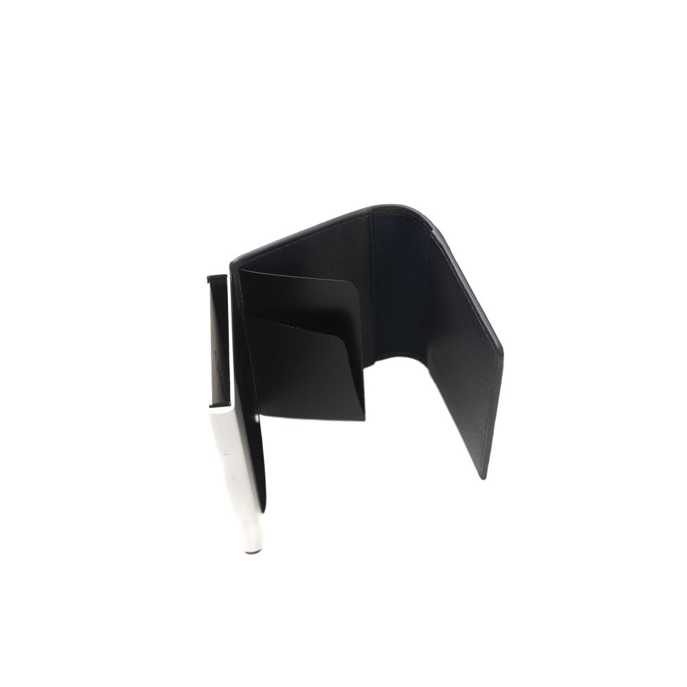 Cerruti 1881 Blue Calfskin Men Wallet