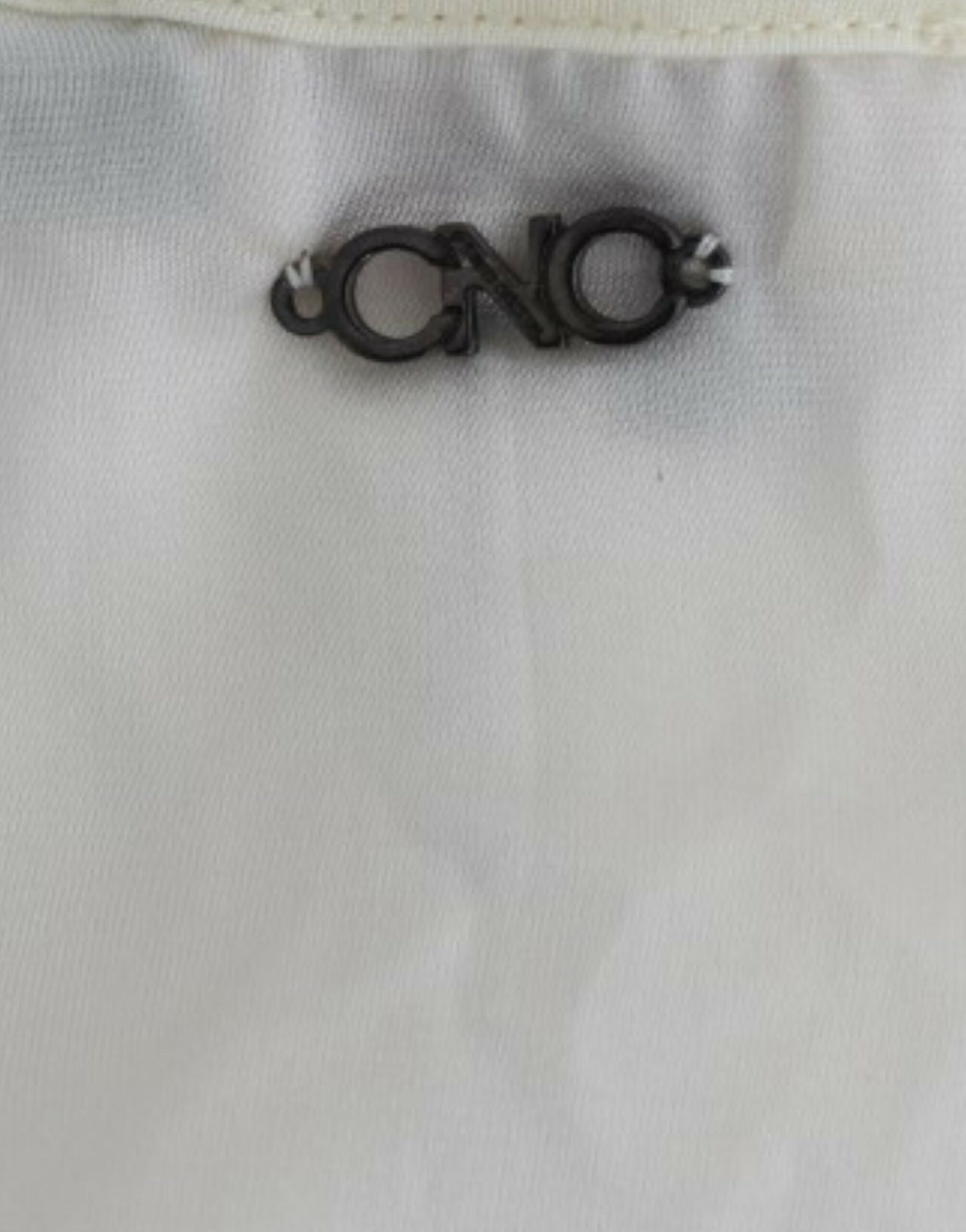Robe tube en modal blanc Costume National
