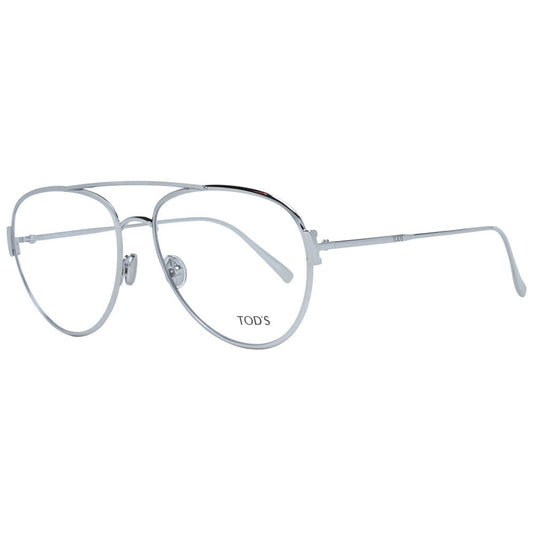 Montures optiques argentées pour femmes Tod's