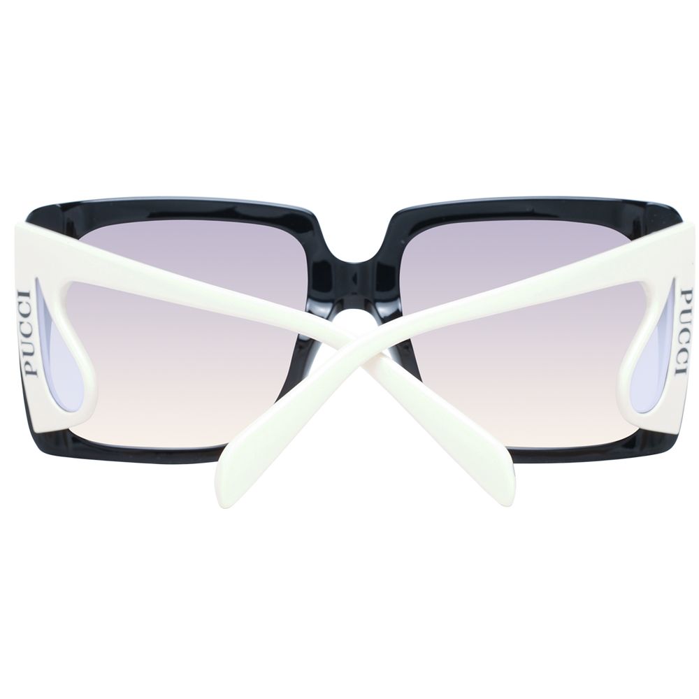 Emilio Pucci Black Plastic Sunglasses